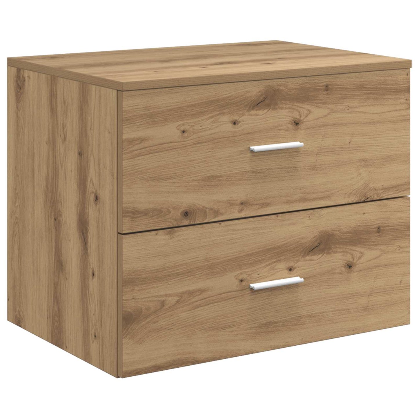 vidaXL Bathroom Furniture Set Artisan Oak Engineered Wood