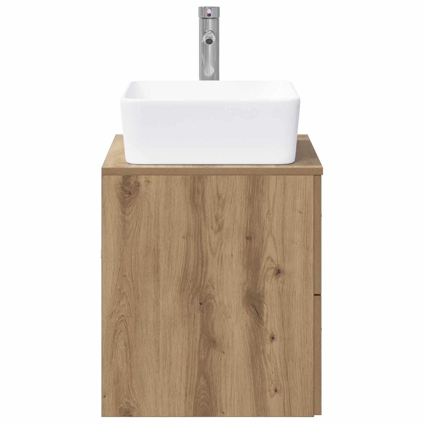 vidaXL Bathroom Furniture Set Artisan Oak Engineered Wood