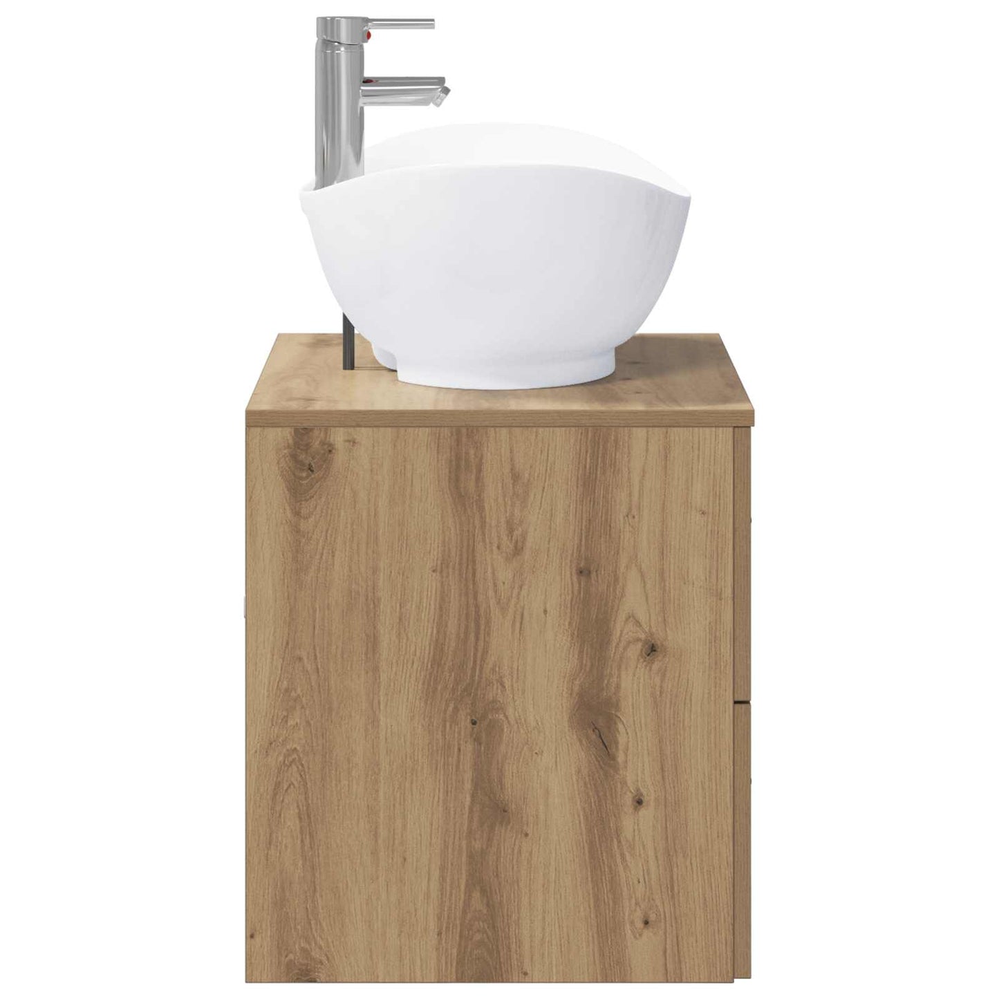 vidaXL Bathroom Furniture Set Artisan Oak Engineered Wood