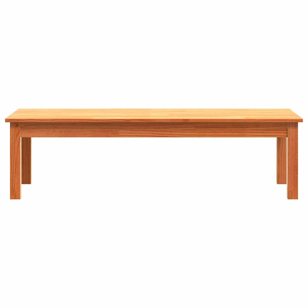 vidaXL Coffee Table Max Brown 110 x 50 x 30 cm Solid Pine Wood