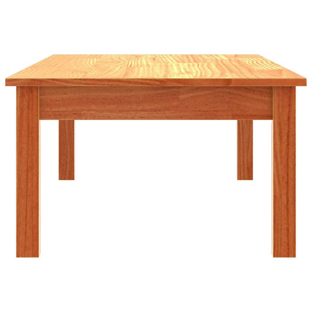 vidaXL Coffee Table Max Brown 110 x 50 x 30 cm Solid Pine Wood