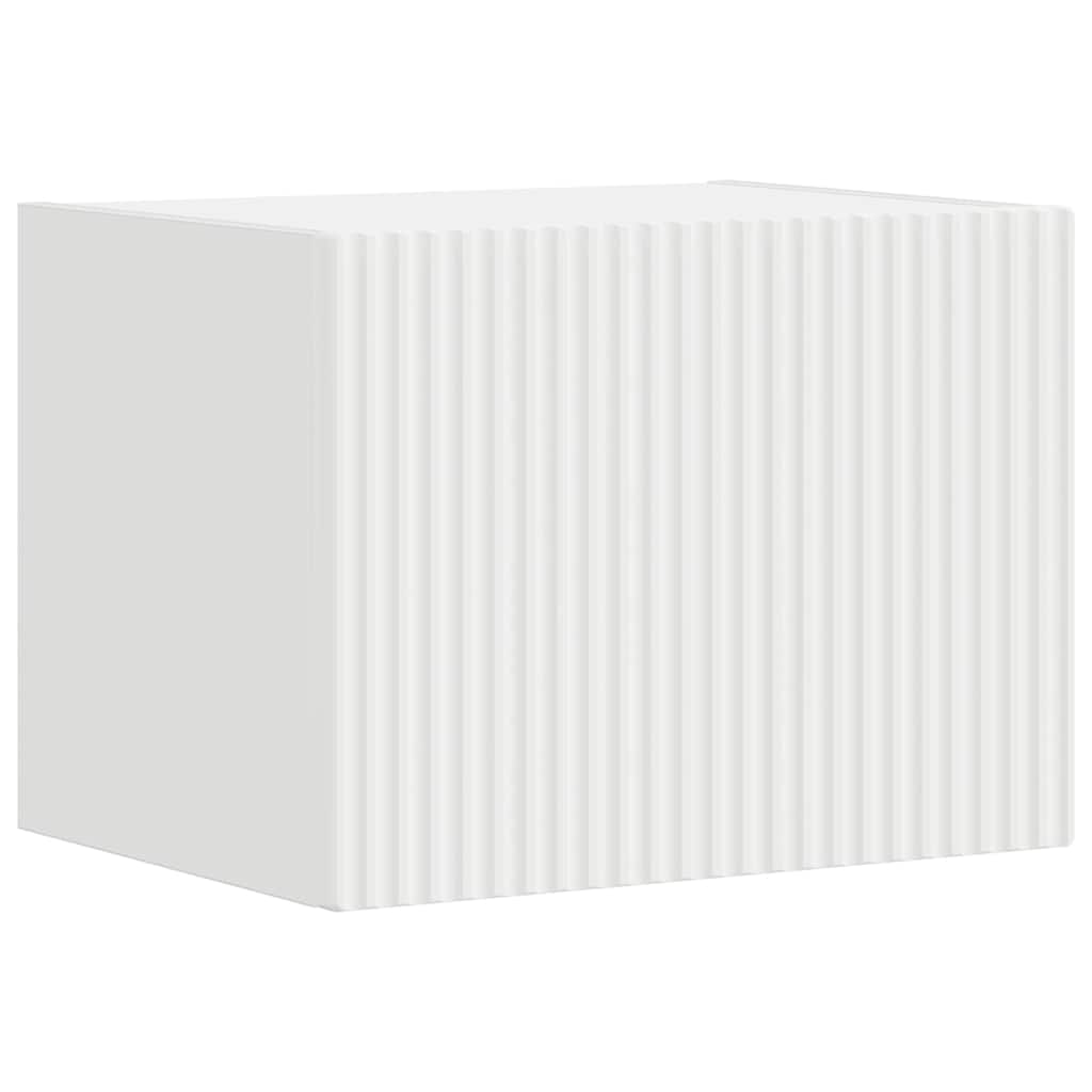 vidaXL TV Wall Cabinet White 39 x 31 x 29.5 cm Engineered Wood