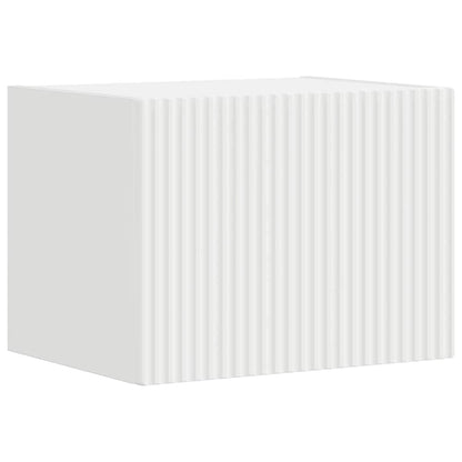 vidaXL TV Wall Cabinet White 39 x 31 x 29.5 cm Engineered Wood