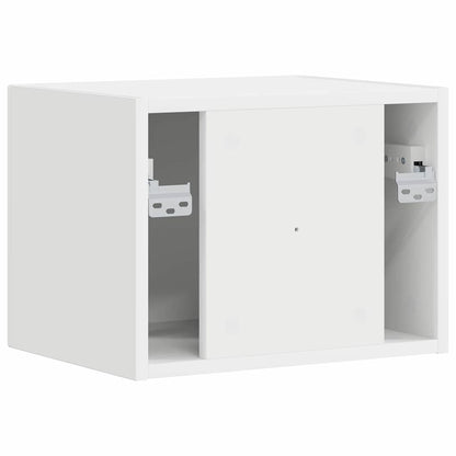vidaXL TV Wall Cabinet White 39 x 31 x 29.5 cm Engineered Wood