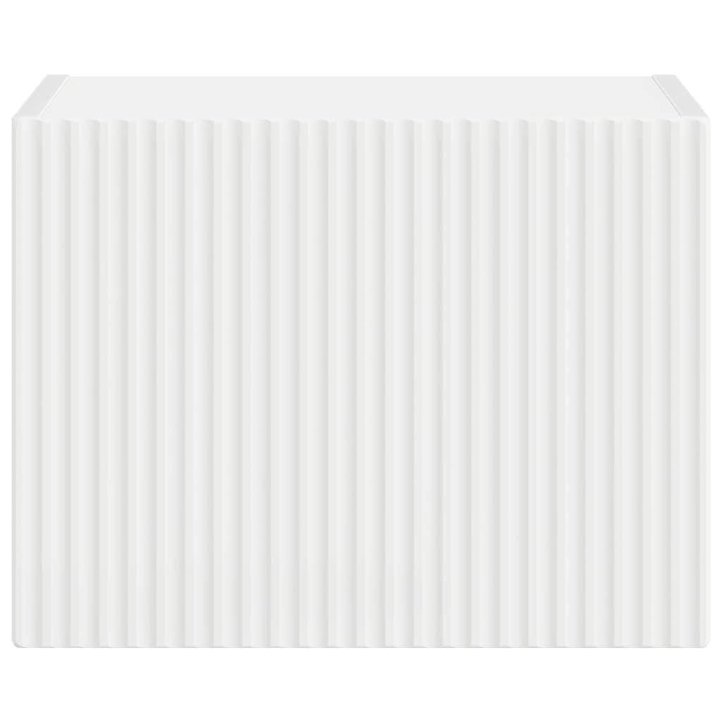 vidaXL TV Wall Cabinet White 39 x 31 x 29.5 cm Engineered Wood