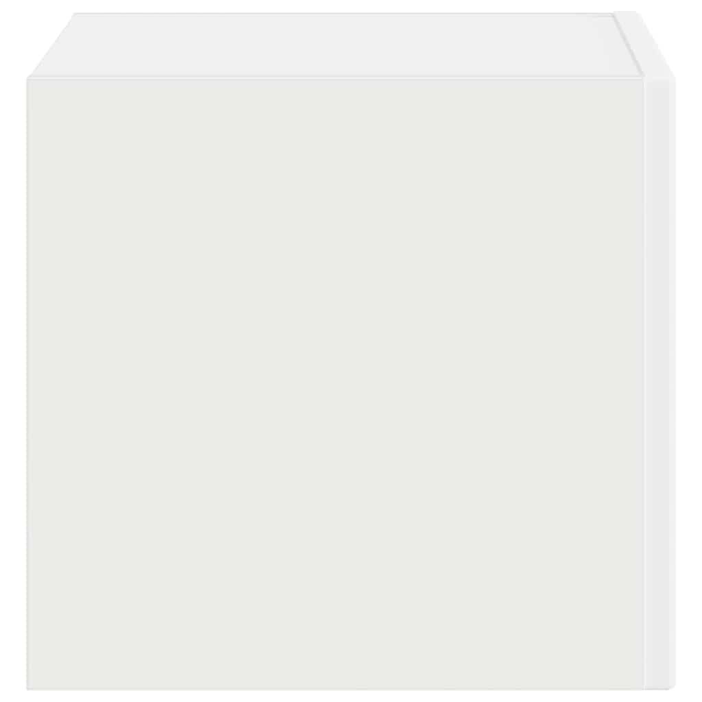 vidaXL TV Wall Cabinet White 39 x 31 x 29.5 cm Engineered Wood