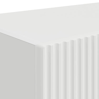 vidaXL TV Wall Cabinet 2 pcs White 39 x 31 x 29.5 cm Engineered Wood