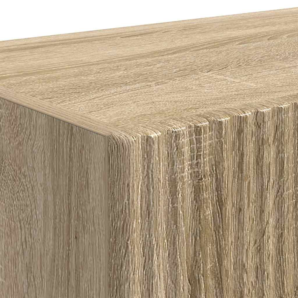 vidaXL TV Wall Cabinet Sonoma 39 x 31 x 29.5 cm Engineered Wood