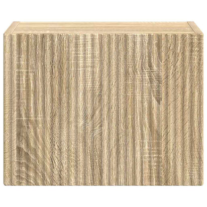vidaXL TV Wall Cabinet Sonoma 39 x 31 x 29.5 cm Engineered Wood