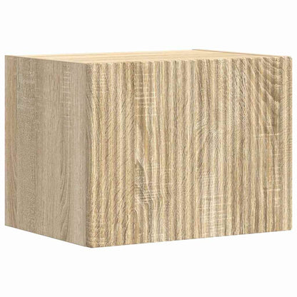 vidaXL TV Wall Cabinet 2 pcs Sonoma 39 x 31 x 29.5 cm Engineered Wood