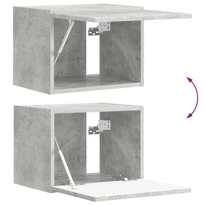 vidaXL TV Wall Cabinet Concerte 39 x 31 x 29.5 cm Engineered Wood