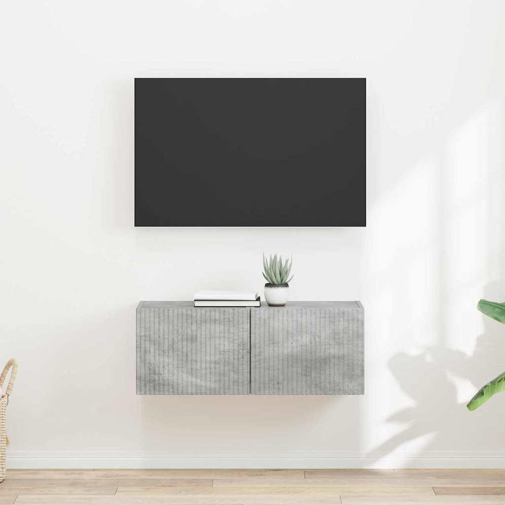 vidaXL TV Wall Cabinet Wall-mounted 2 pcs Concerte 39 x 31 x 29.5 cm