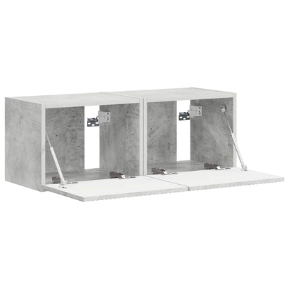 vidaXL TV Wall Cabinet Wall-mounted 2 pcs Concerte 39 x 31 x 29.5 cm