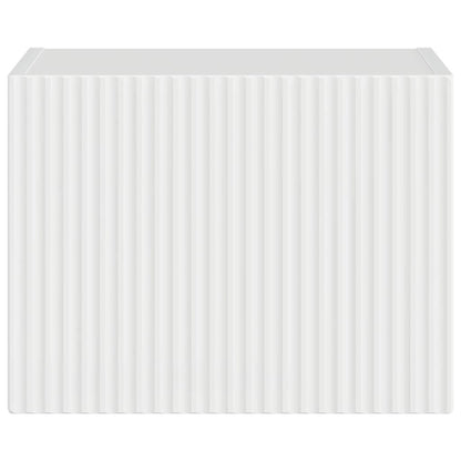 vidaXL TV Wall Cabinet Gloss White 39 x 31 x 29.5 cm Engineered Wood