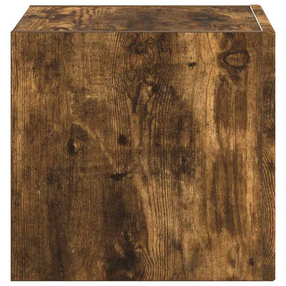 vidaXL TV Wall Cabinet Smoked Oak 39 x 31 x 29.5 cm Engineered Wood