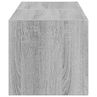 vidaXL TV Wall Cabinet 2 pcs Grey Sonoma 39 x 31 x 29.5 cm