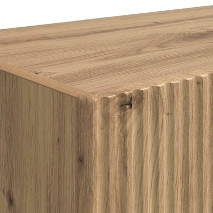 vidaXL TV Wall Cabinet 2 pcs Artisian Oak 39 x 31 x 29.5 cm