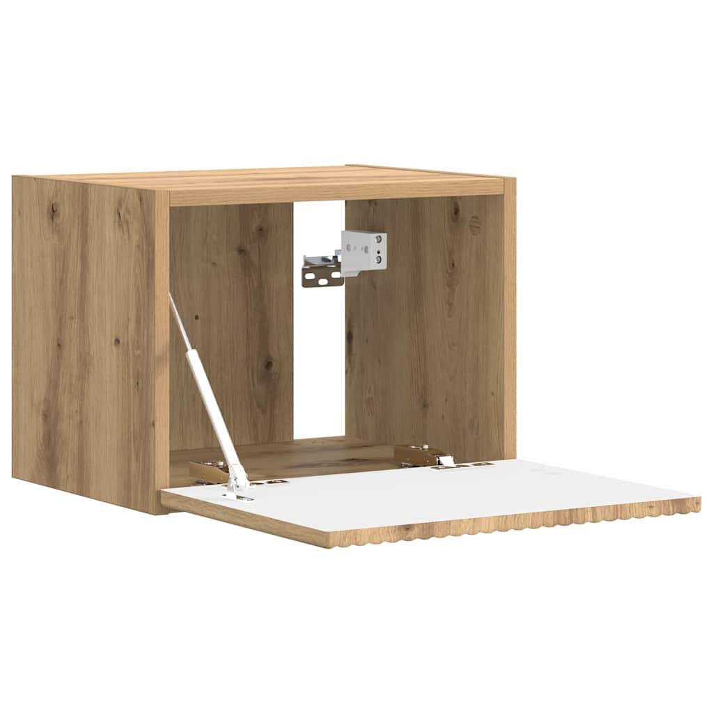vidaXL TV Wall Cabinet 2 pcs Artisian Oak 39 x 31 x 29.5 cm