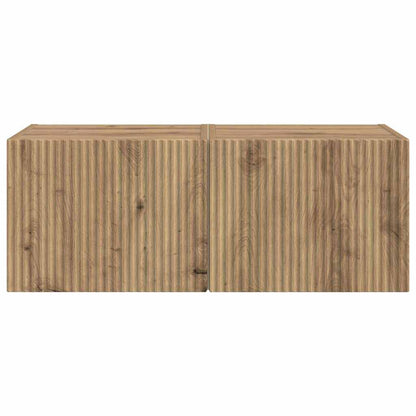 vidaXL TV Wall Cabinet 2 pcs Artisian Oak 39 x 31 x 29.5 cm