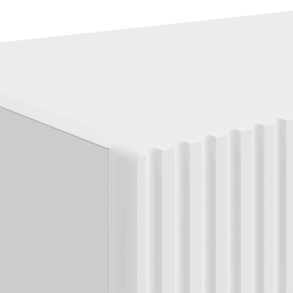 vidaXL TV Wall Cabinet White 60 x 31 x 29.5 cm Engineered Wood