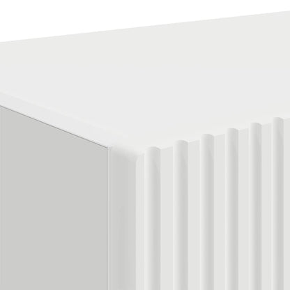 vidaXL TV Wall Cabinet White 60 x 31 x 29.5 cm Engineered Wood