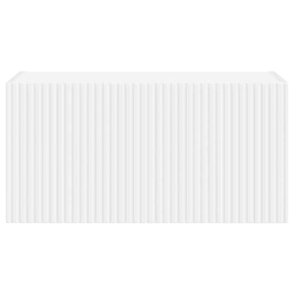 vidaXL TV Wall Cabinet White 60 x 31 x 29.5 cm Engineered Wood