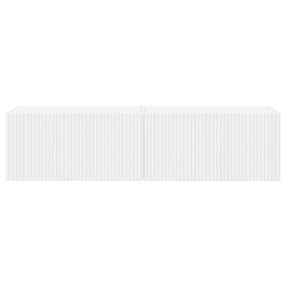 vidaXL TV Wall Cabinet 2 pcs White 60 x 31 x 29.5 cm Engineered Wood
