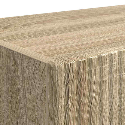 vidaXL TV Wall Cabinet Sonoma 60 x 31 x 29.5 cm Engineered Wood