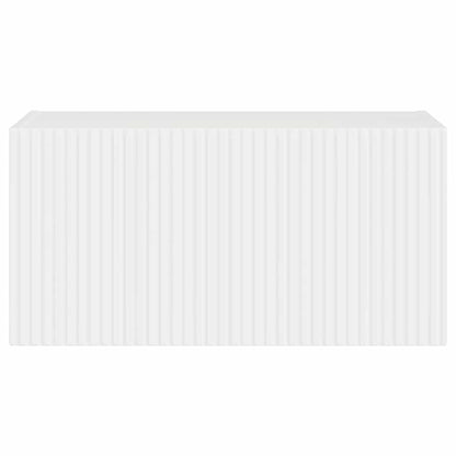 vidaXL TV Wall Cabinet Gloss White 60 x 31 x 29.5 cm Engineered Wood