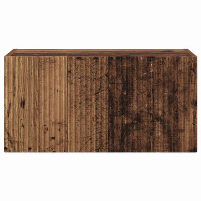 vidaXL TV Wall Cabinet Old Wood 60 x 31 x 29.5 cm Engineered Wood