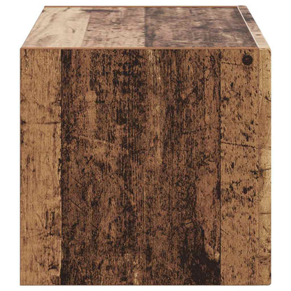 vidaXL TV Wall Cabinet Old Wood 60 x 31 x 29.5 cm Engineered Wood