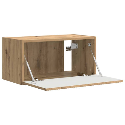 vidaXL TV Wall Cabinet Artisian Oak 60 x 31 x 29.5 cm Engineered Wood