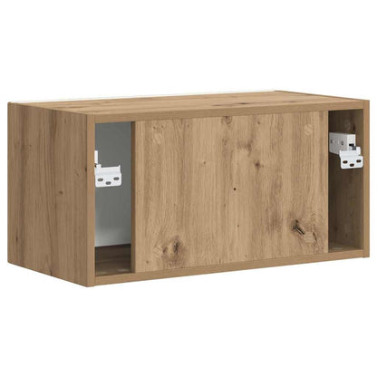 vidaXL TV Wall Cabinet Artisian Oak 60 x 31 x 29.5 cm Engineered Wood