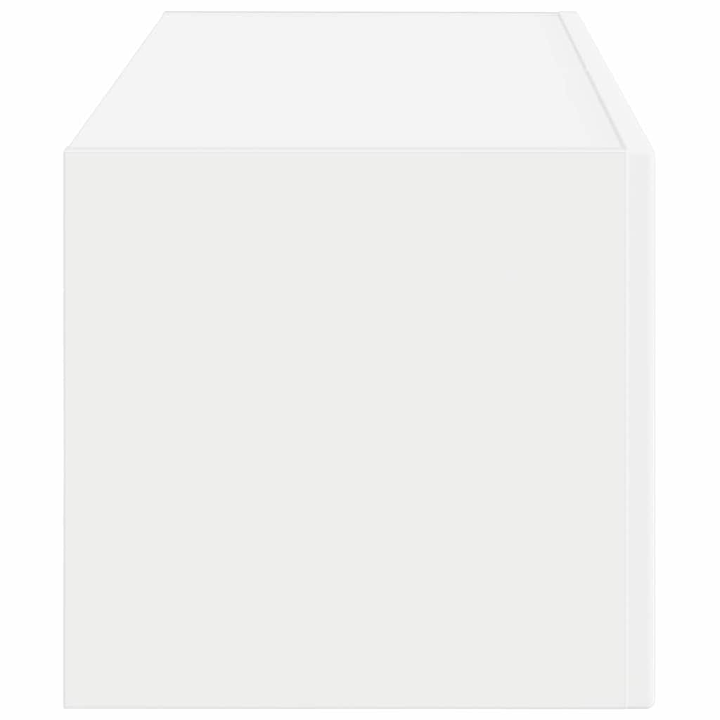 vidaXL TV Wall Cabinet White 78.5 x 31 x 29.5 cm Engineered Wood