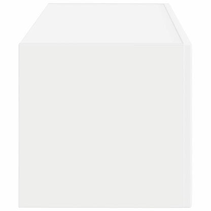 vidaXL TV Wall Cabinet White 78.5 x 31 x 29.5 cm Engineered Wood