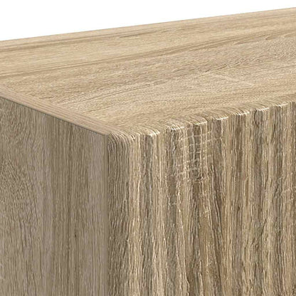 vidaXL TV Wall Cabinet Sonoma 78.5 x 31 x 29.5 cm Engineered Wood