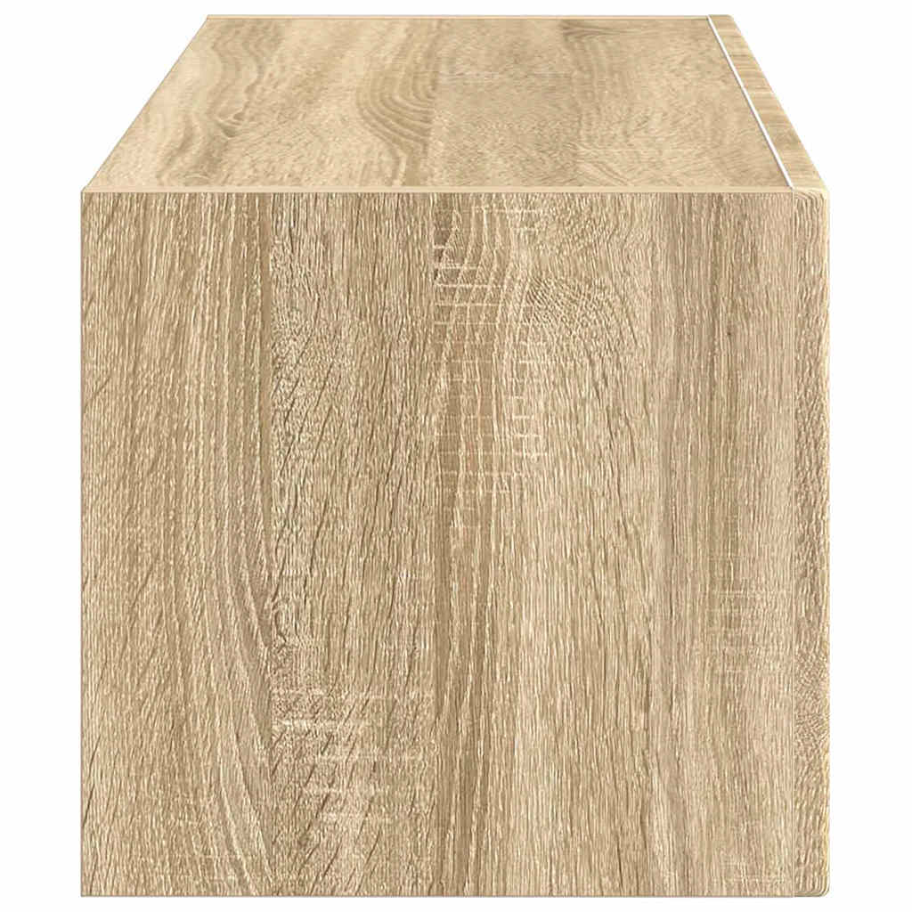 vidaXL TV Wall Cabinet Sonoma 78.5 x 31 x 29.5 cm Engineered Wood