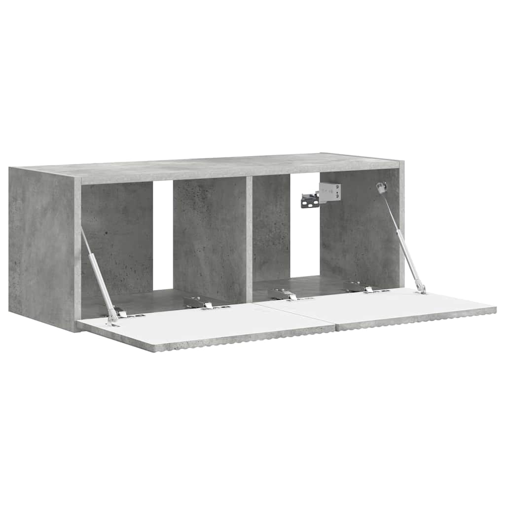 vidaXL TV Wall Cabinet Concerte 78.5 x 31 x 29.5 cm Engineered Wood