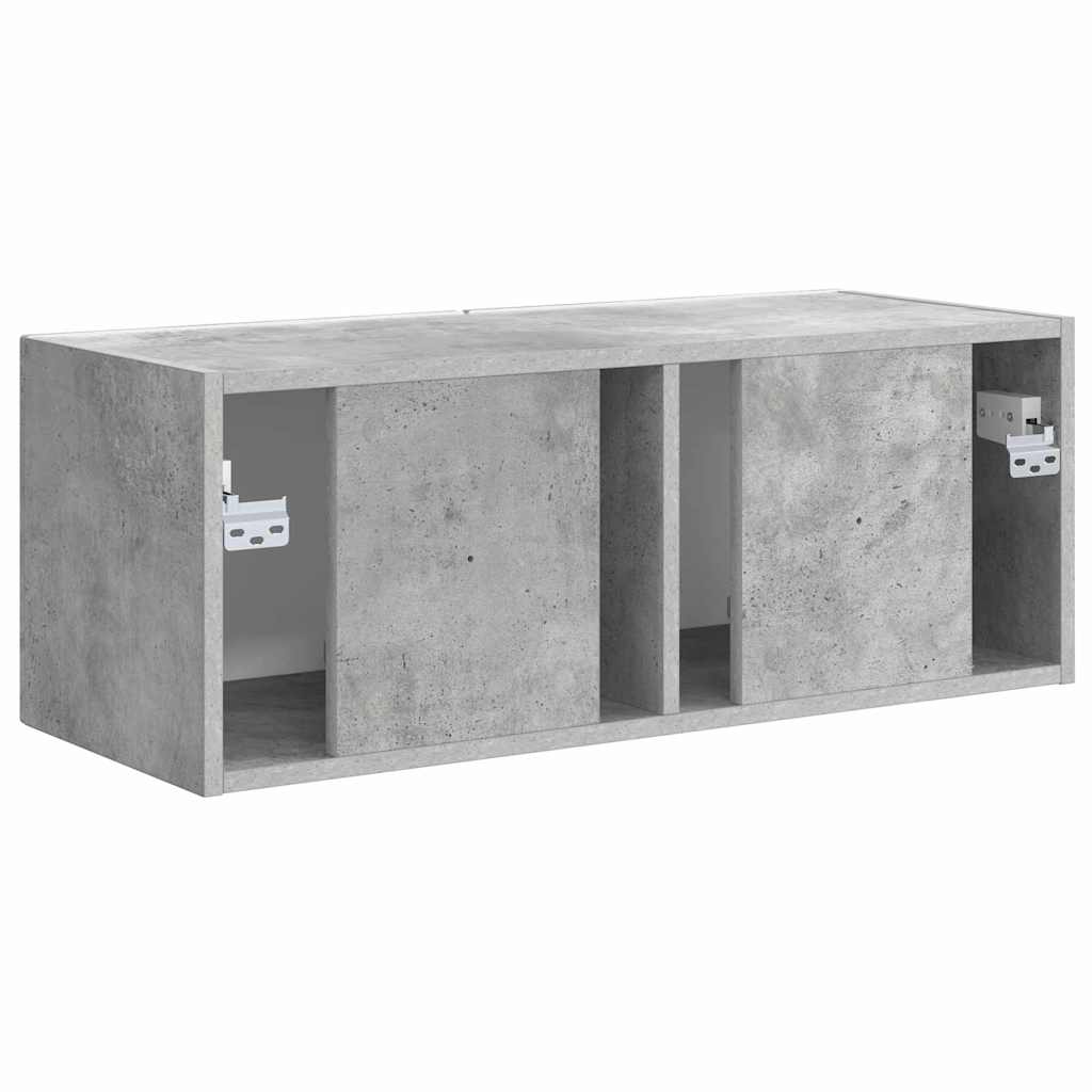 vidaXL TV Wall Cabinet Concerte 78.5 x 31 x 29.5 cm Engineered Wood