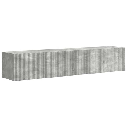vidaXL TV Wall Cabinet Wall-mounted 2 pcs Concerte 78.5 x 31 x 29.5 cm