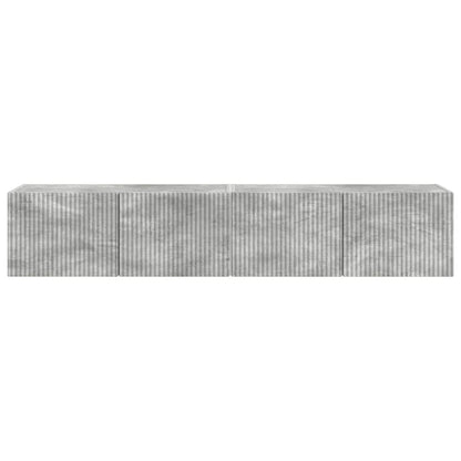 vidaXL TV Wall Cabinet Wall-mounted 2 pcs Concerte 78.5 x 31 x 29.5 cm