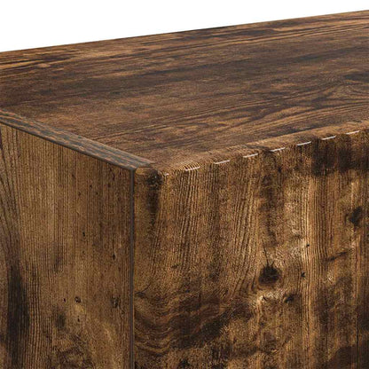 vidaXL TV Wall Cabinet Smoked Oak 78.5 x 31 x 29.5 cm Engineered Wood