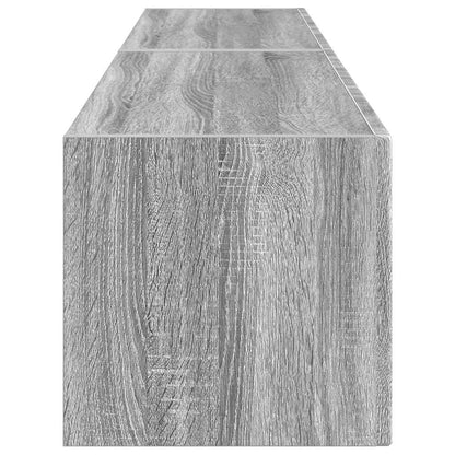 vidaXL TV Wall Cabinet 2 pcs Grey Sonoma 78.5 x 31 x 29.5 cm