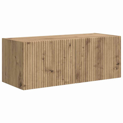 vidaXL TV Wall Cabinet 78.5 x 31 x 29.5 cm Artisian Oak