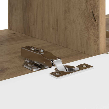 vidaXL TV Wall Cabinet 2 pcs Artisian Oak Engineered Wood