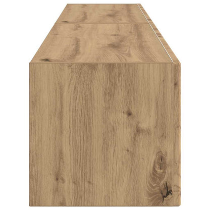 vidaXL TV Wall Cabinet 2 pcs Artisian Oak Engineered Wood