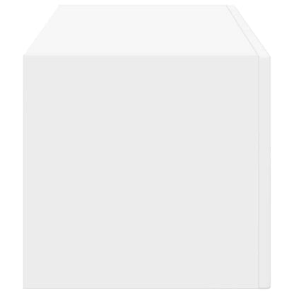 vidaXL TV Wall Cabinet 98 x 31 x 29.5 cm White Engineered Wood