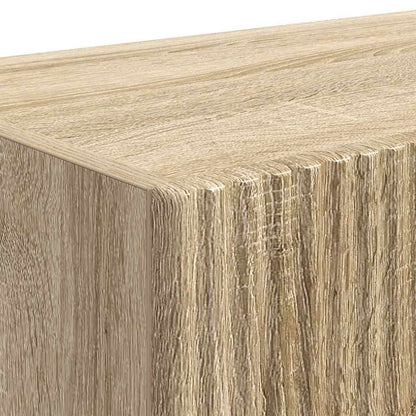 vidaXL TV Wall Cabinet 2 pcs Sonoma Engineered Wood
