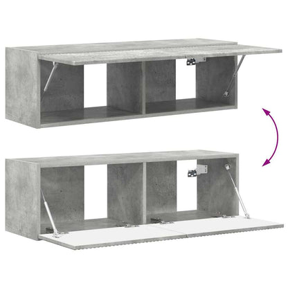 vidaXL TV Wall Cabinet Concerte 98 x 31 x 29.5 cm Engineered Wood