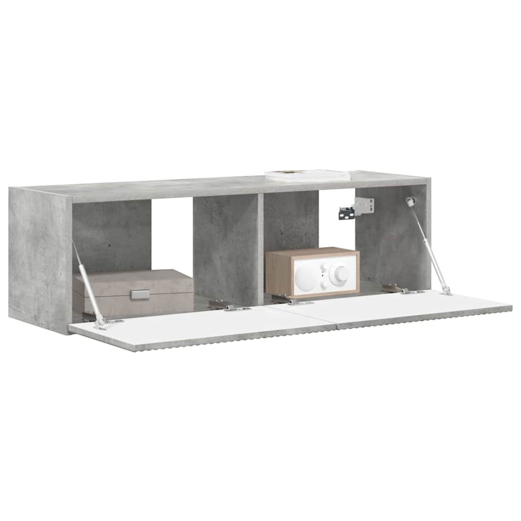 vidaXL TV Wall Cabinet Concerte 98 x 31 x 29.5 cm Engineered Wood